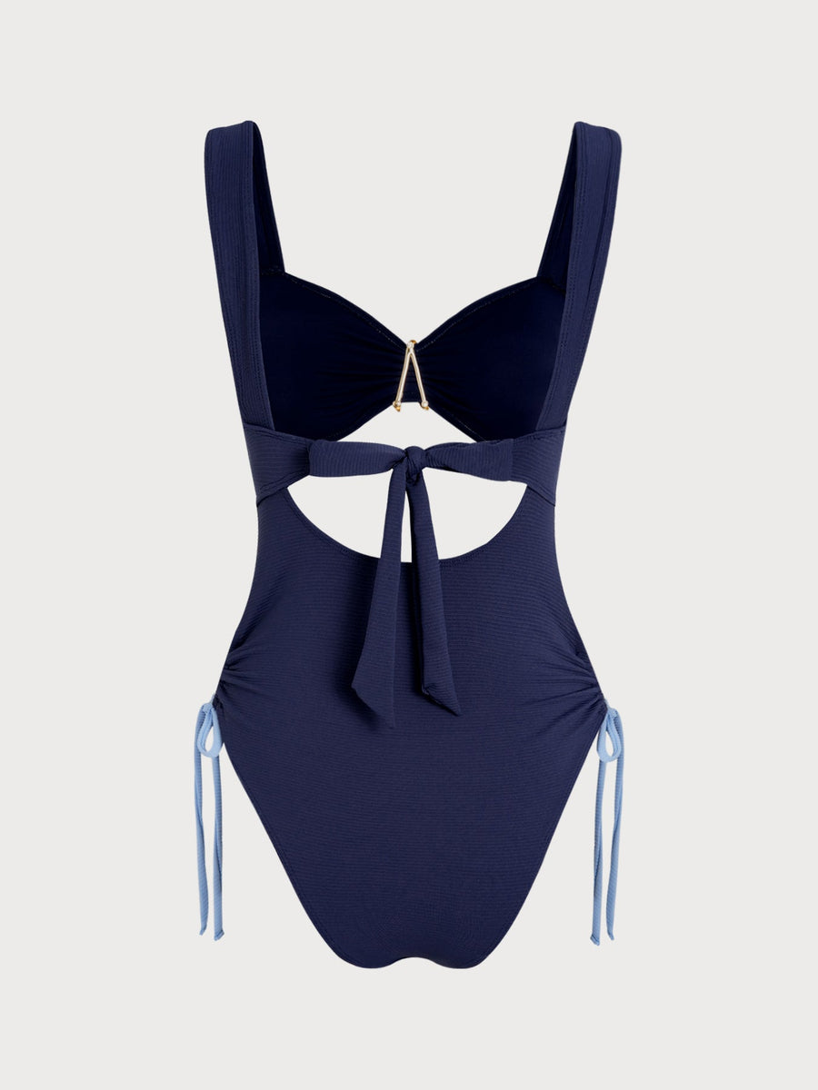 Royal Blue Starfish One-Piece Swimsuit