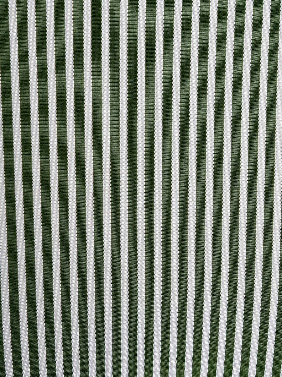 Blue Striped Tie Front Tankini Set