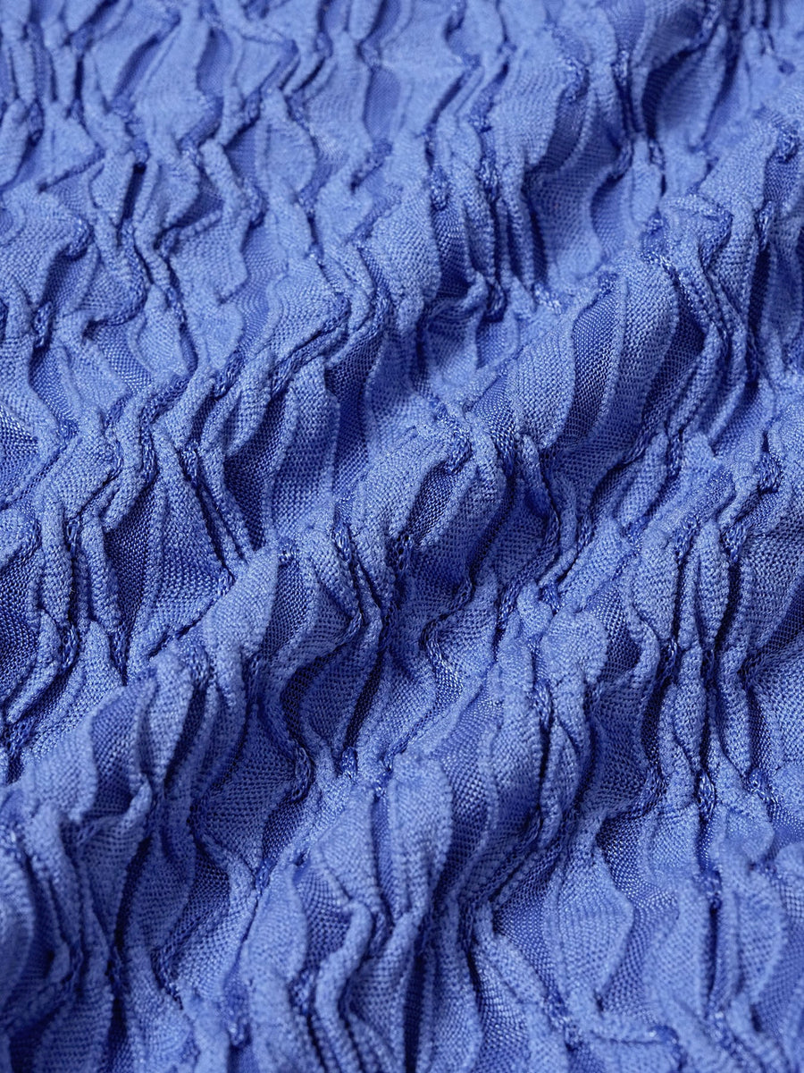 Blue Starfish Bubble Crinkle Tankini Set